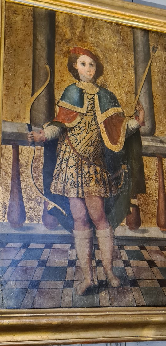 Saint Sebastian, Patron Saint Of Archers