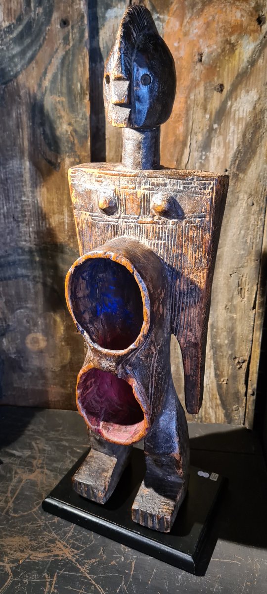 Koro Ceremonial Cup Statue From Nigeria-photo-3