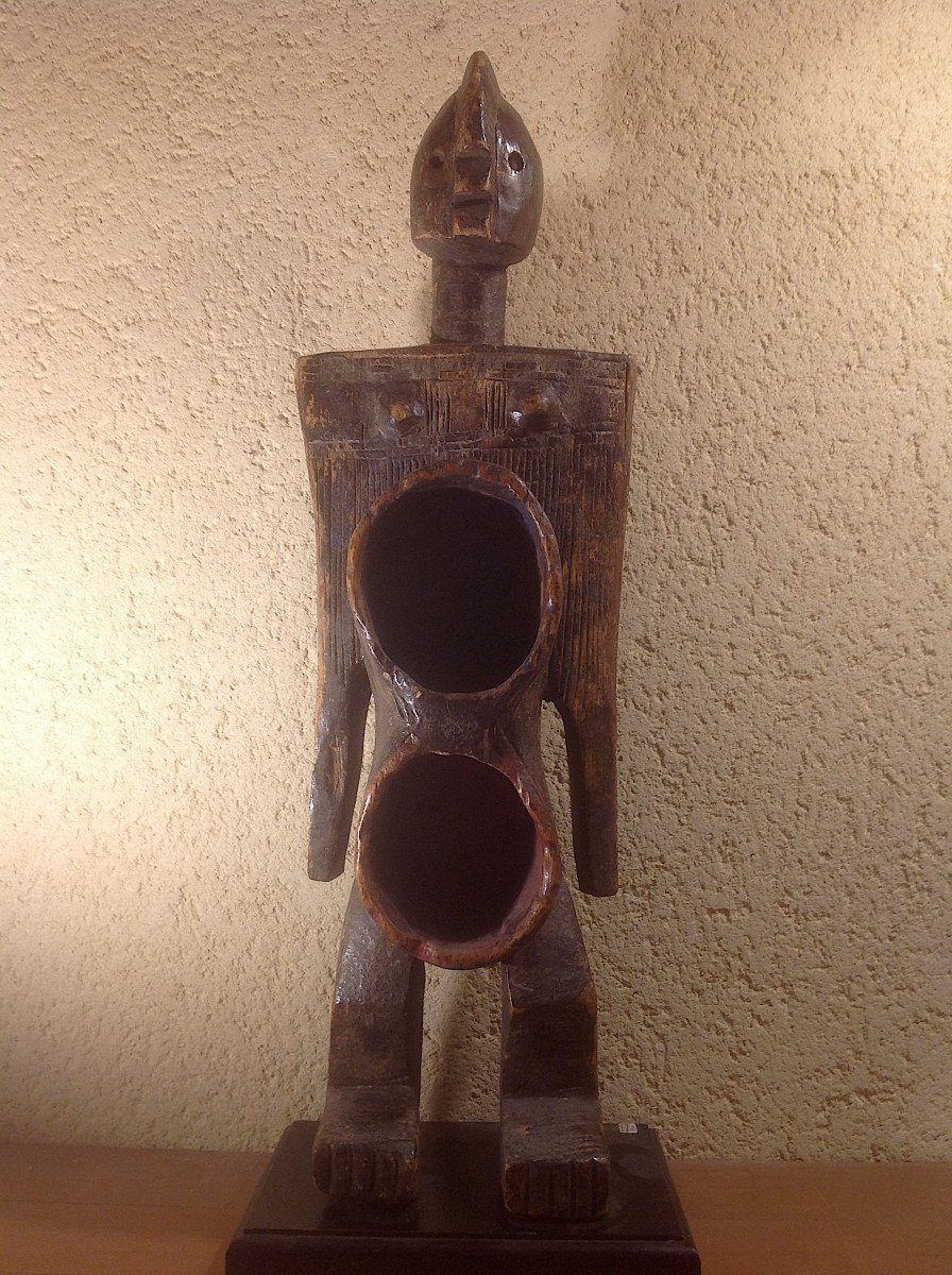 Koro Ceremonial Cup Statue From Nigeria