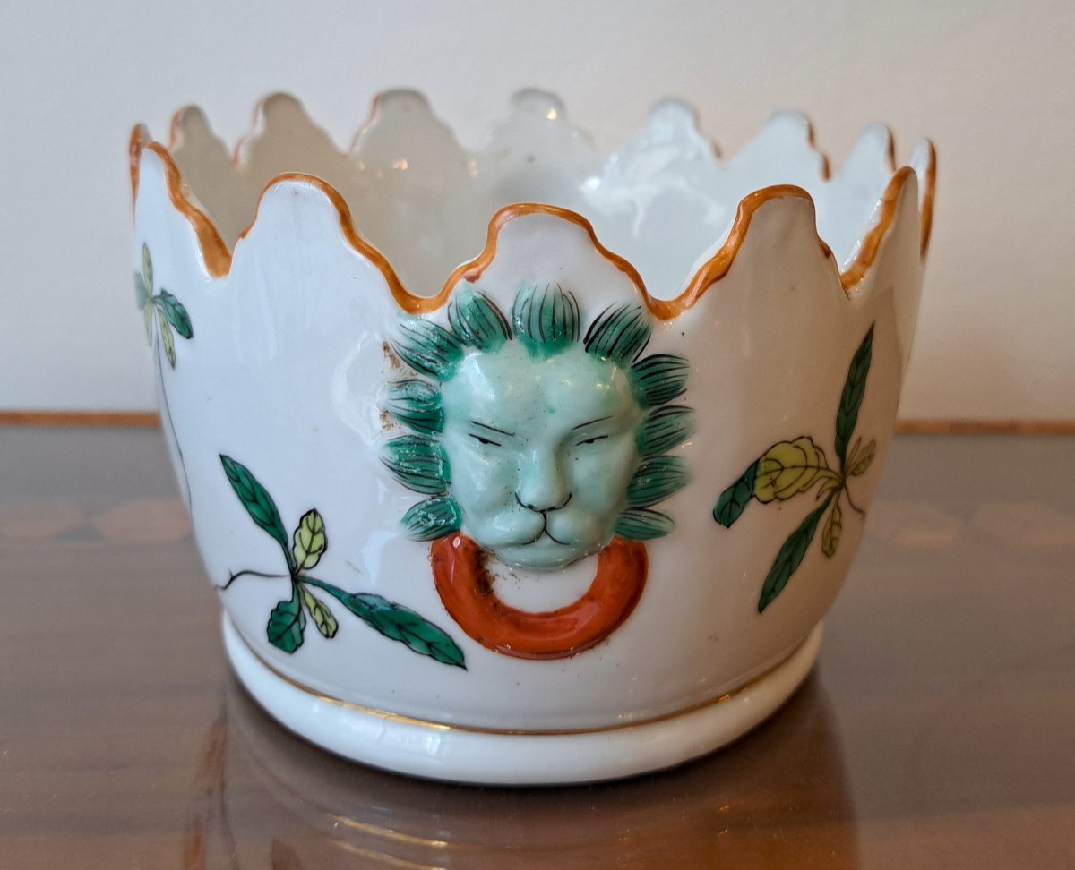 Coupe Verrière En Porcelaine De Chine Aux Papillons-photo-2