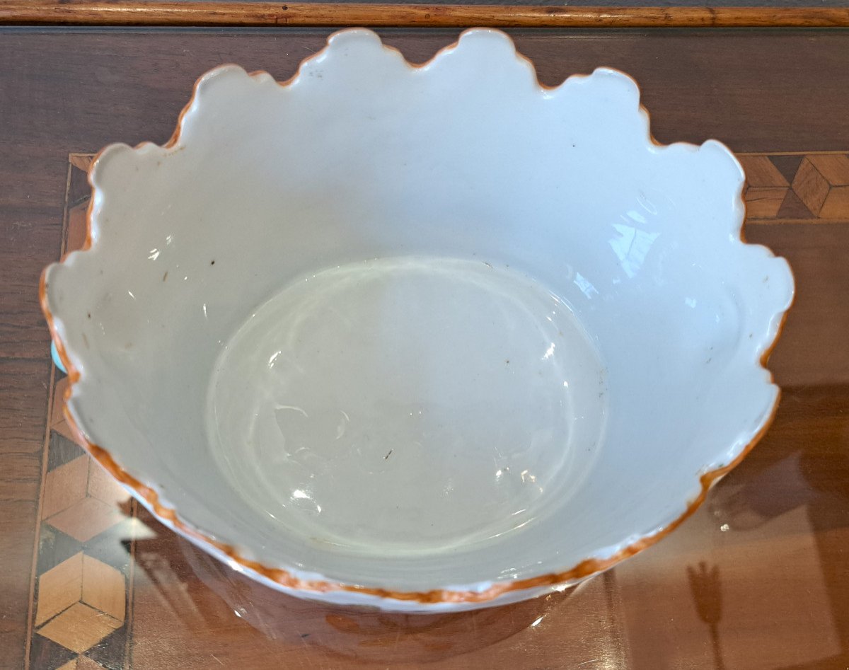 Coupe Verrière En Porcelaine De Chine Aux Papillons-photo-1