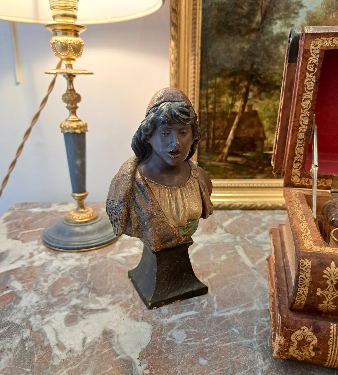 Goldscheider - Bust Of Oriental Woman-photo-2