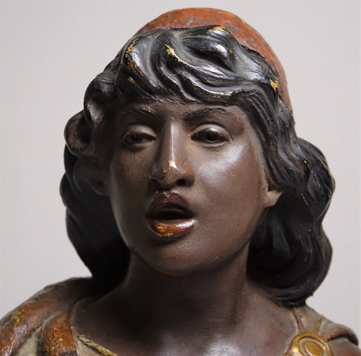 Goldscheider - Bust Of Oriental Woman-photo-4