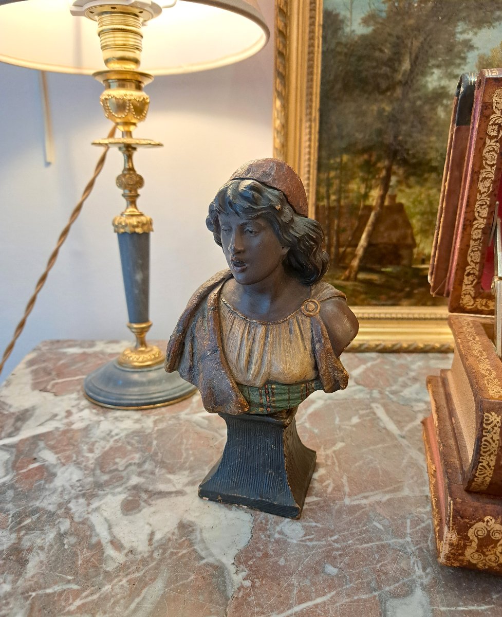 Goldscheider - Bust Of Oriental Woman-photo-6