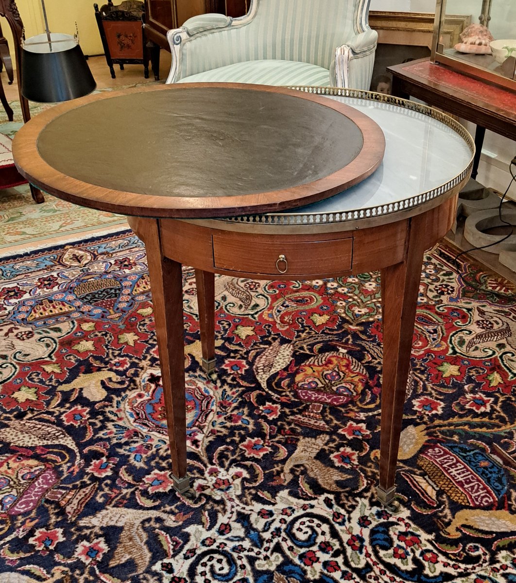 19th Century Mahogany Hot Water Bottle Table-photo-7