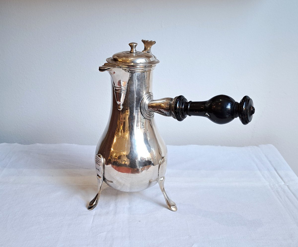 18th Century Silver Plated Metal Jug