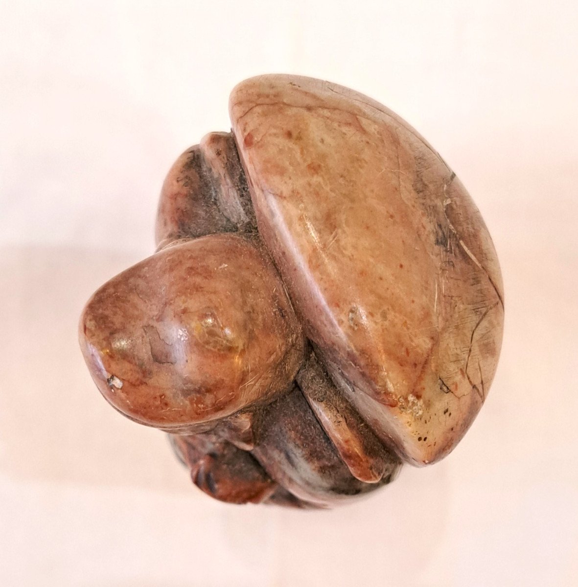 Grand Sceau En Pierre Dure De Chine Hauteur 14,5 cm-photo-3