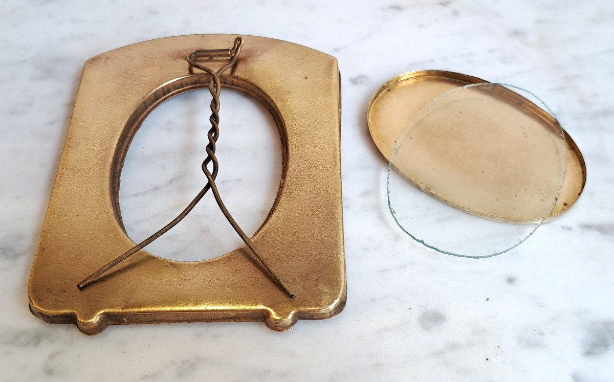 Photo Holder Frame In Micro Mosaic Italy Circa 1900-photo-4