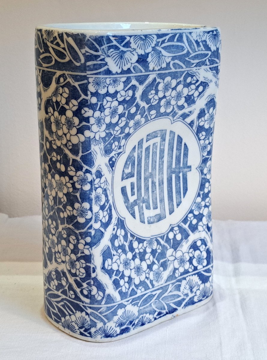 "blue And White" Porcelain Headrest Pillow From China-photo-4