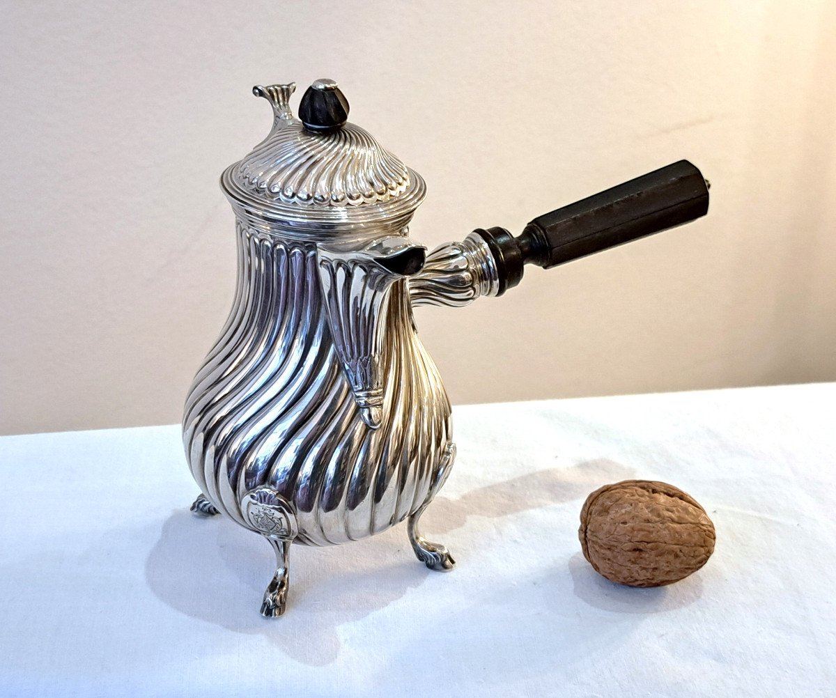 Louis XV Style Solid Silver Self-egoist Coffee Pot