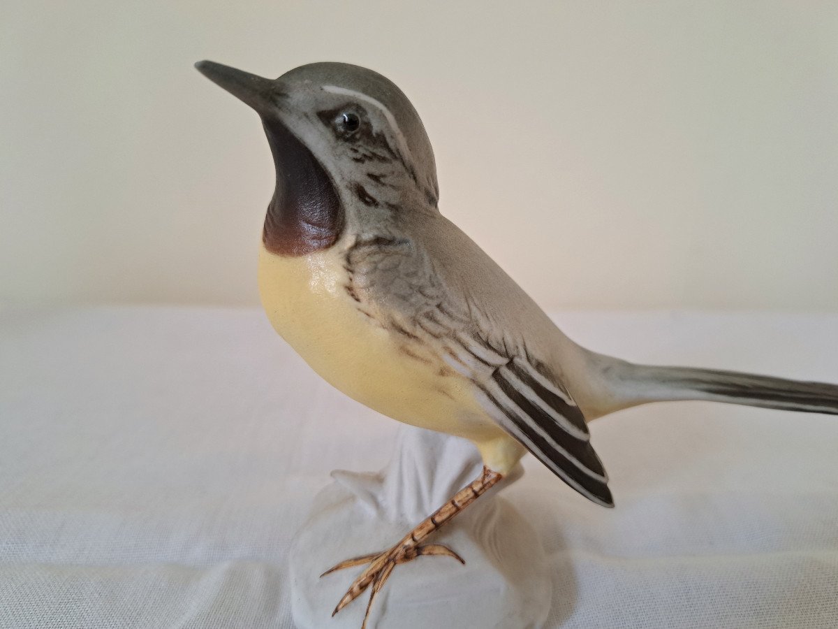Wagtail Bird German Porcelain Karl Ens-photo-1