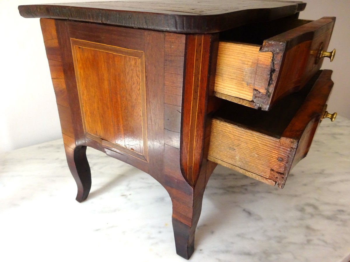 Commode de maîtrise fin XVIIIème-photo-4