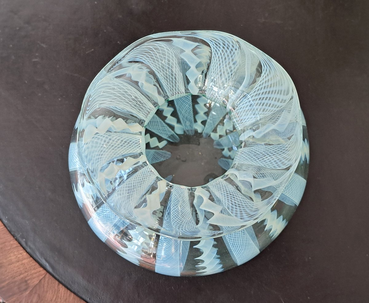 Vase boule en verre de Murano vers 1950-photo-2