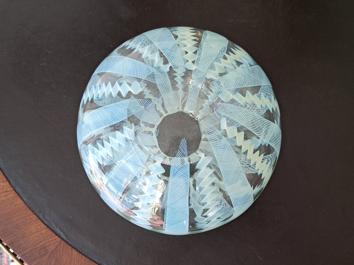 Vase boule en verre de Murano vers 1950-photo-1