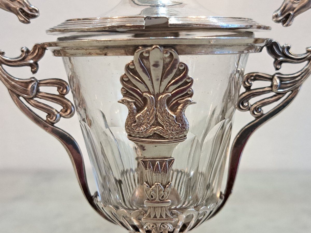 Charles-Antoine Lenglet – Moutardier en argent massif au Vieillard-photo-4