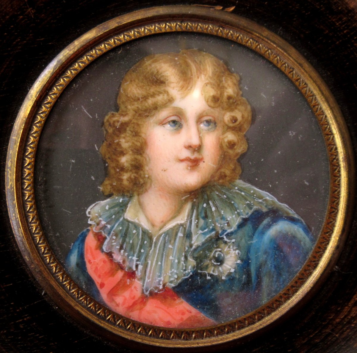 D’après Isabey – Miniature du Roi de Rome-photo-2