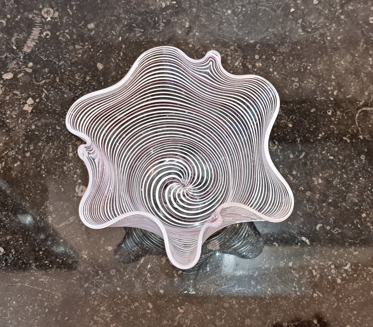 Fazzolletto Handkerchief Vase In Murano Glass-photo-3