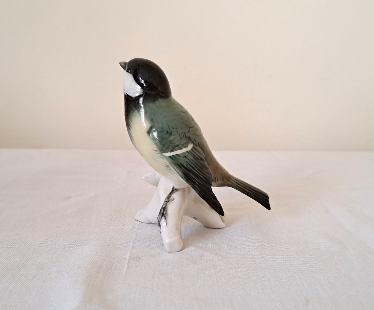 Black Tit, Porcelain Bird, Karl Ens-photo-4