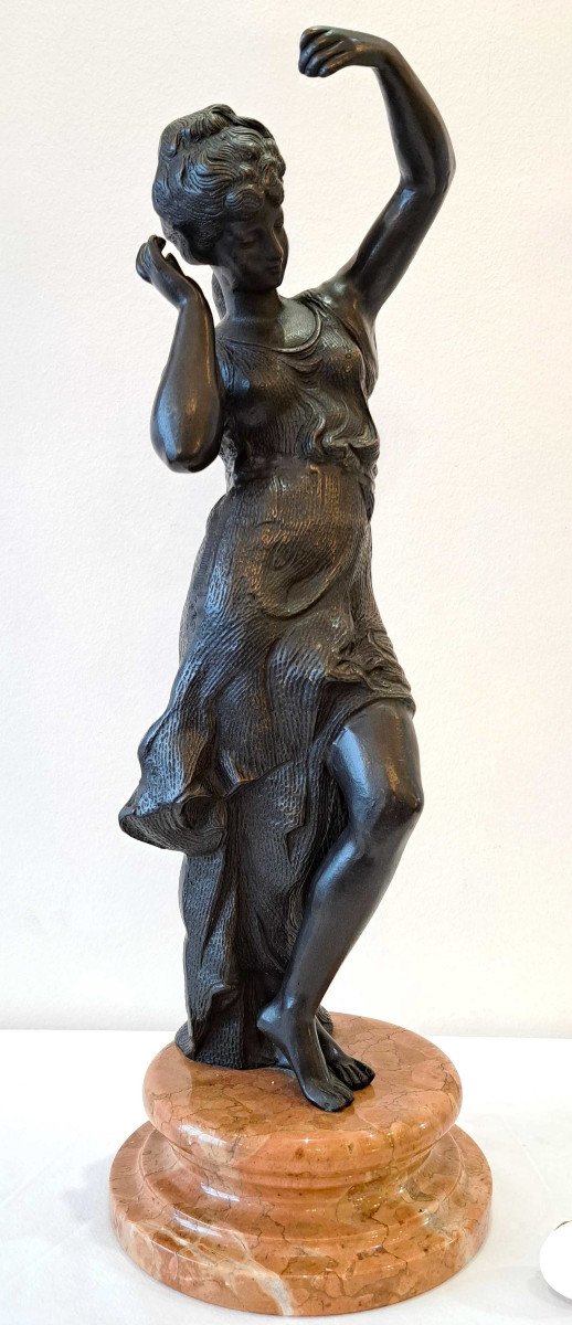 Sculpture en bronze Art Nouveau la Danseuse signée Moreau