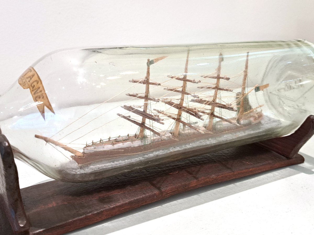 Bateau en bouteille « Bretagne »-photo-2