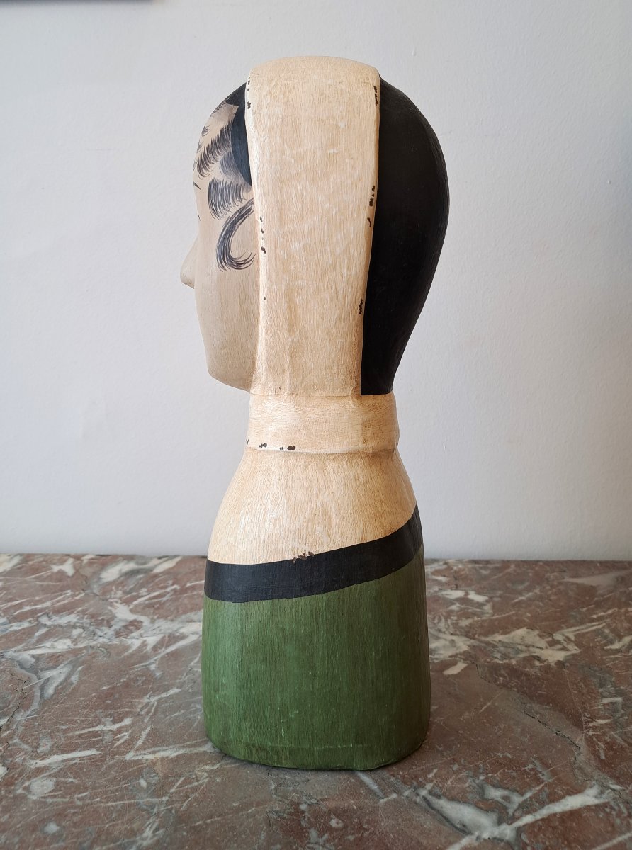 Marotte en papier maché-photo-4