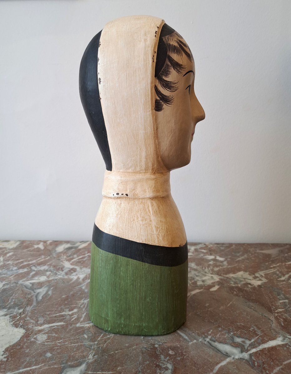 Marotte en papier maché-photo-2