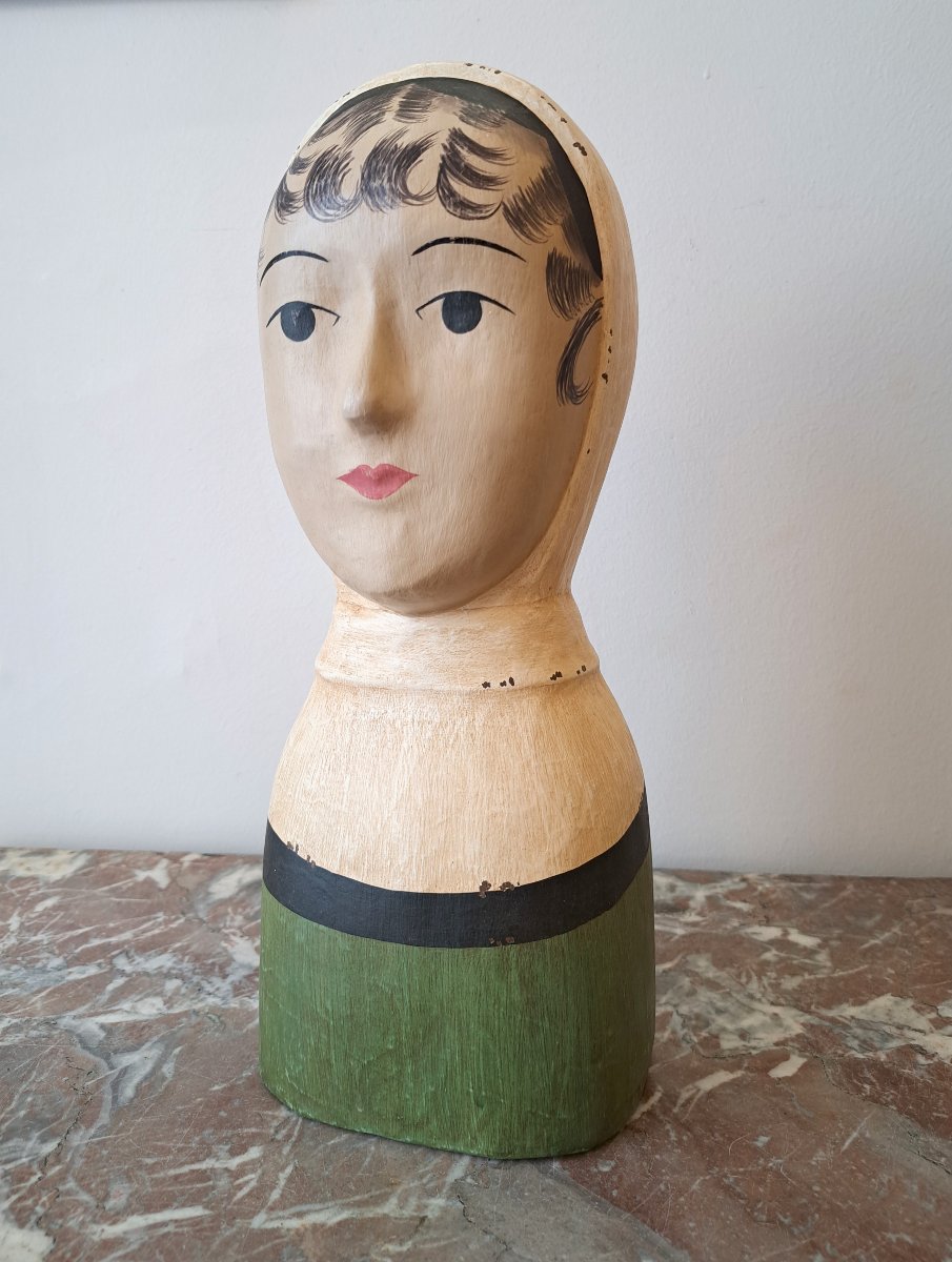 Marotte en papier maché