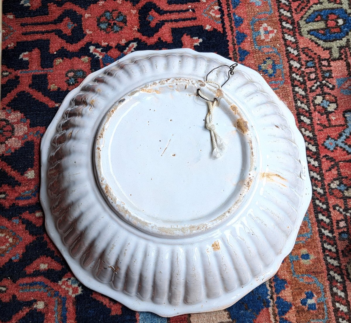 Round Earthenware Salad Bowl 18th Century-photo-1