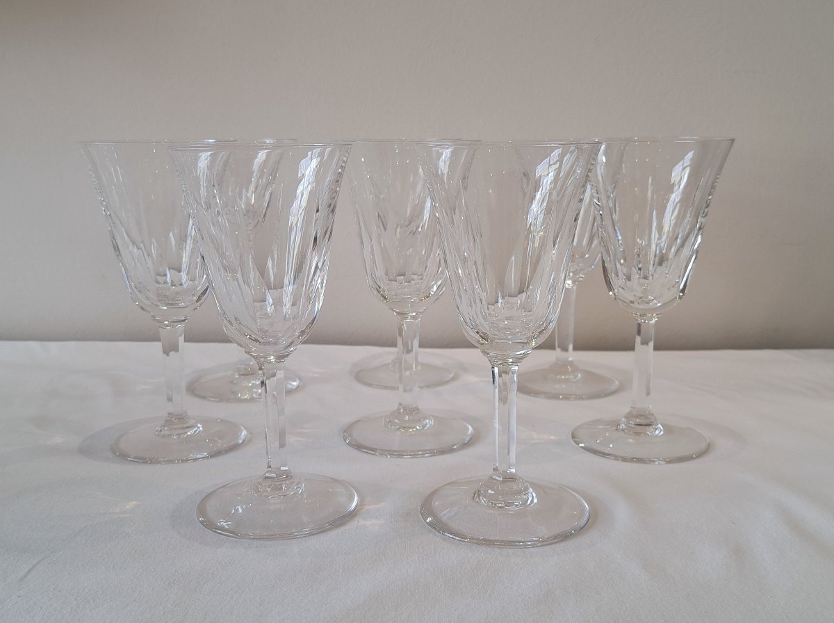 Saint-louis Crystal Glass Set, Cerdagne Model-photo-1