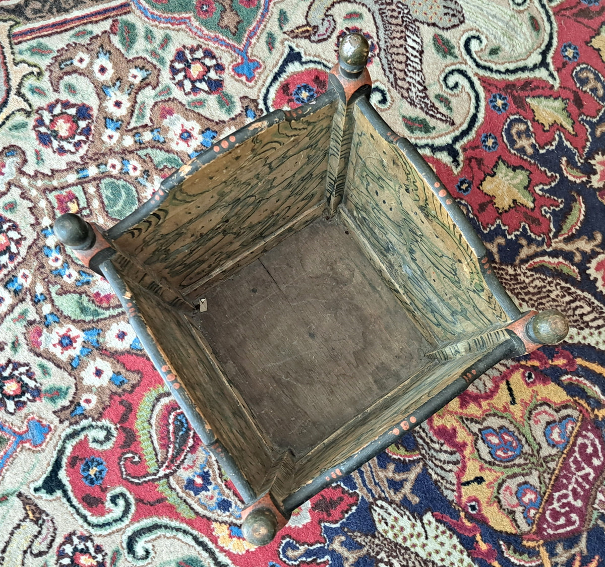 Napoleon III Painted Wood Planter-photo-3