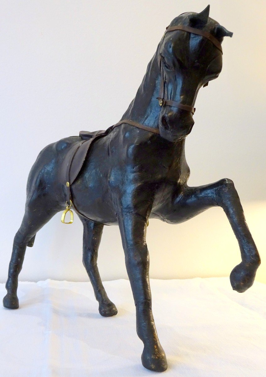 Leather Covered Horse-photo-3