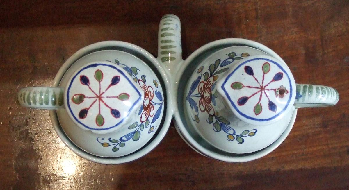 Vinegar Cruet In Earthenware, Start From Nineteenth-photo-2