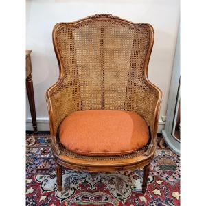 Louis XVI Style Wingback Chair