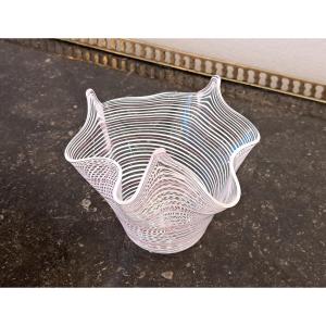 Fazzolletto Handkerchief Vase In Murano Glass