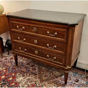 Petite Commode en acajou de style Louis XVI