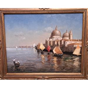 Basilica Of Santa Maria Della Salute, Grand Canal, Venice