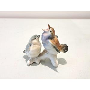 Two Karl Ens German Porcelain Birds