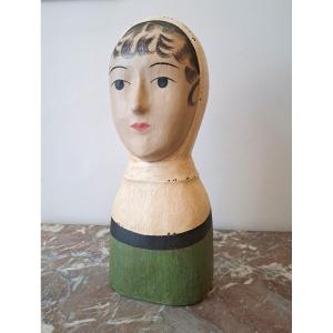 Marotte en papier maché