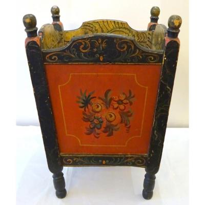 Napoleon III Painted Wood Planter