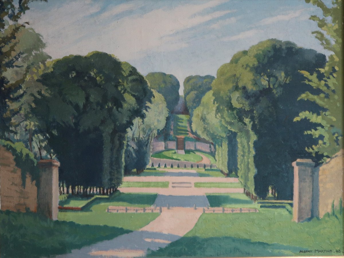 Tableau Les Jardins De Marly-photo-2