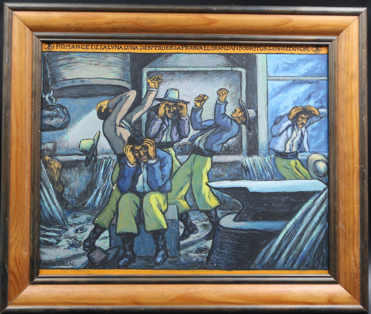 Pablo Tillac The Gypsies At The Forge
