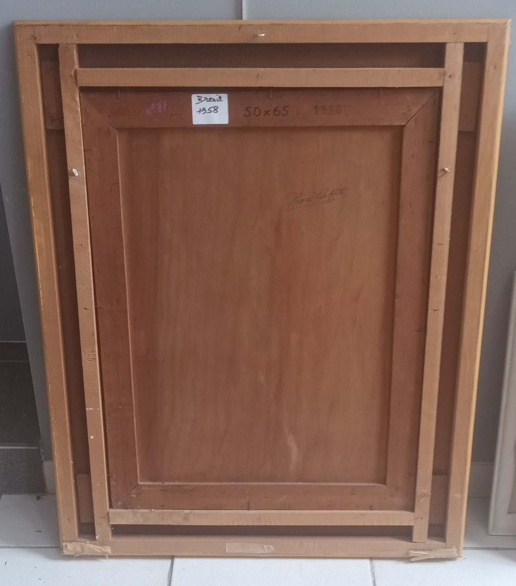 Henri Laffite Portrait Of An Indian Woman 1958-photo-1