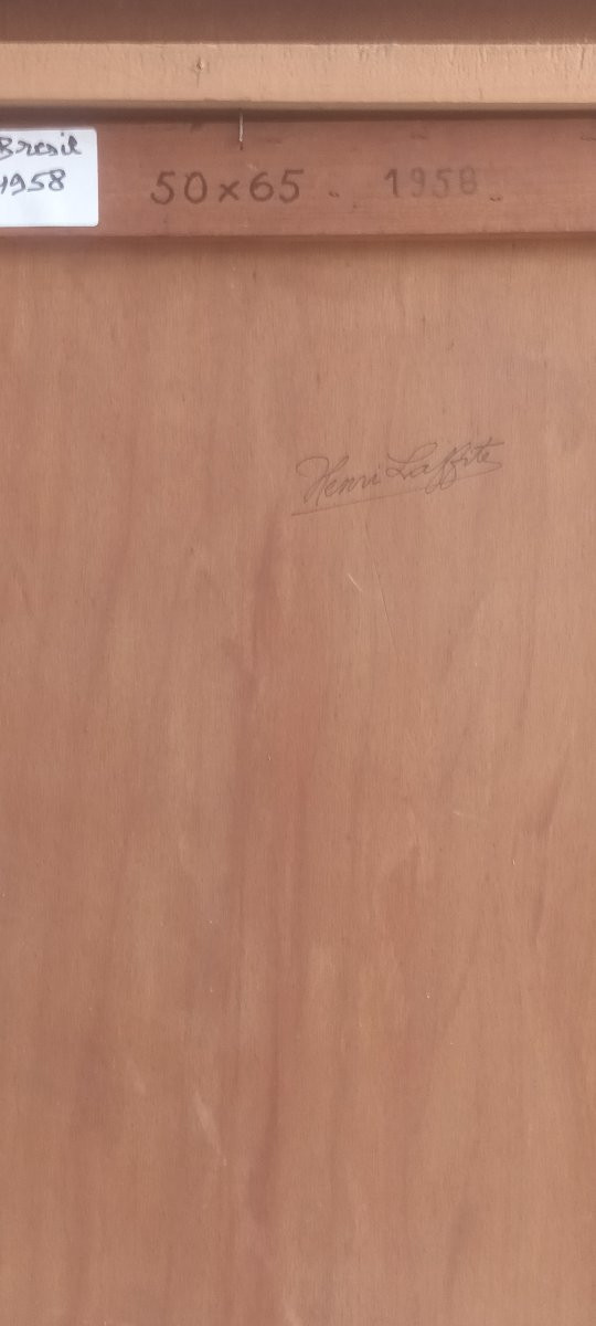 Henri Laffite Portrait Of An Indian Woman 1958-photo-2