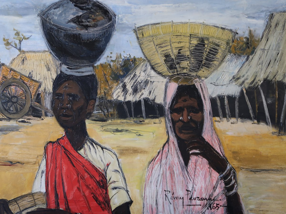 Rémy Peyranne African Village 1965-photo-2