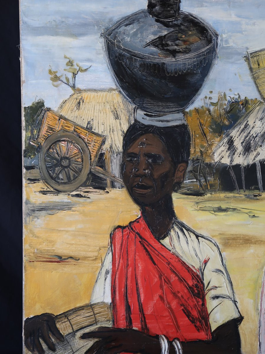 Rémy Peyranne African Village 1965-photo-3