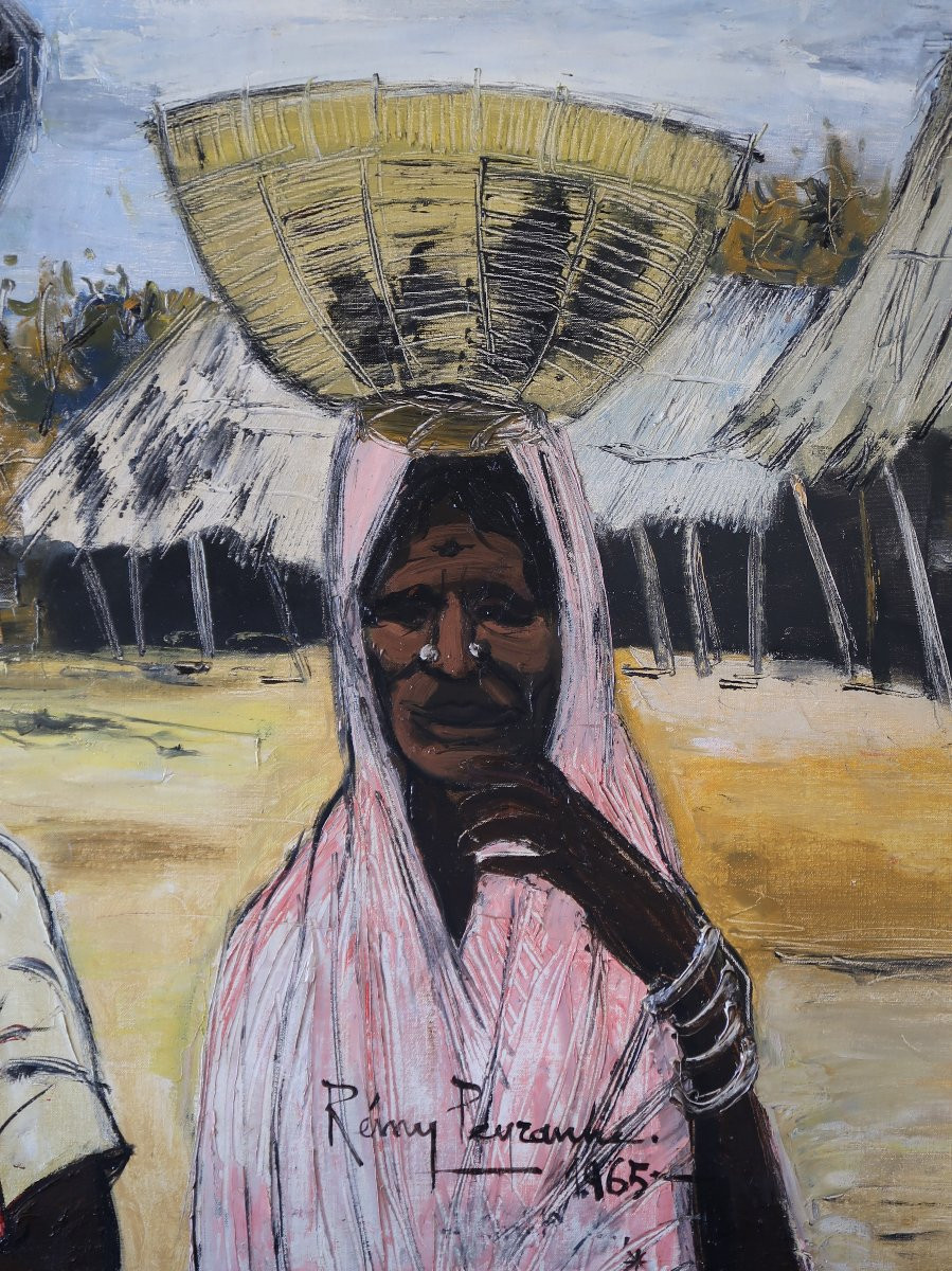 Rémy Peyranne African Village 1965-photo-4