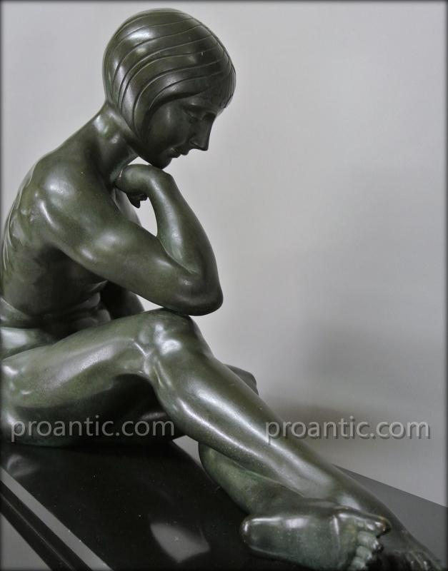 Statue Signed Morante-photo-2