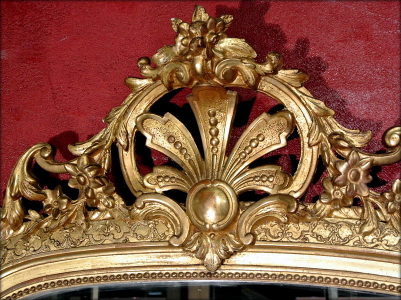 Pediment Mirror 174 X 92-photo-3