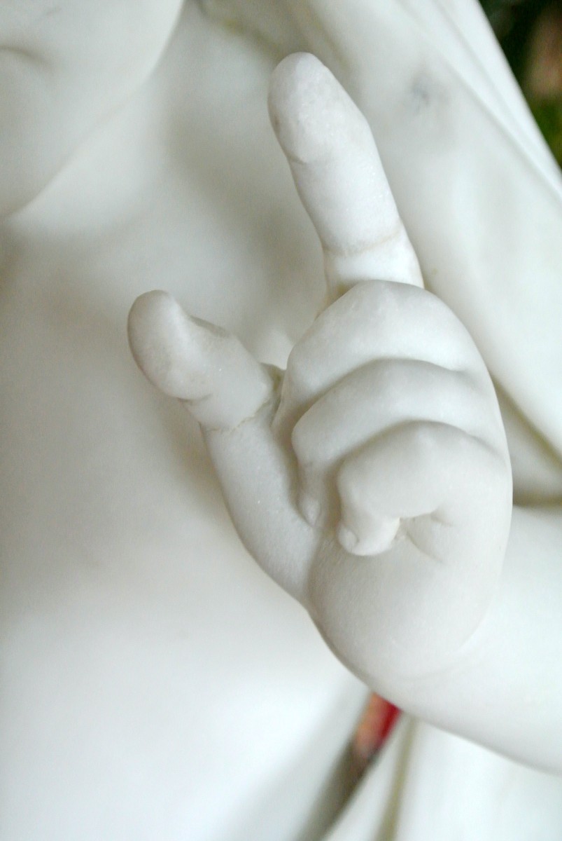 "Cupidon" Marbre signé Jules-Joseph Alkin  (1830/1888)-photo-7