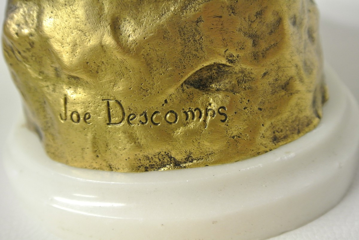 Couple de faunes Joe Descomps 1869/1950-photo-7